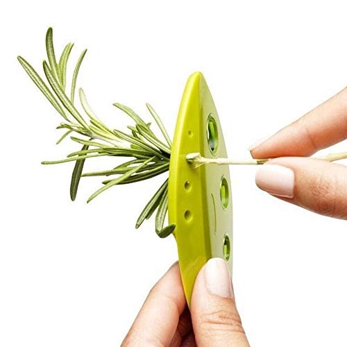 Leaf Herb Stripper, BPA-Free Plastic Holes Vegetable Leaf Separator Stripping Tool for Chard,Collard Greens,Kale,Basil,Leafy Green,Rosemary Herb and More,Kitchen Gadgets,3 Pcs Assorted Color