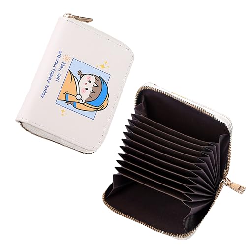 Image of Kraptick Card Holder for Women - Elegant and Versatile Card Organizer, Credit Cardholder, Card Case, Card Pouch (Light Blue)