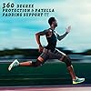 Sborter Knee Pads, Thick Sponge Collisioned Kneepads for Sports & Work, Protective Knee Support Sleeve for Basketball Wrestling Football Volleyball Running Cycling Training Scooter Workout - Image 4