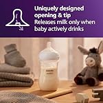 Philips Avent Natural Baby Bottles with Natural Response Nipples (Medium Flow, Flow 3), 9oz, 4-Pack, SCY903/04 - Image 3