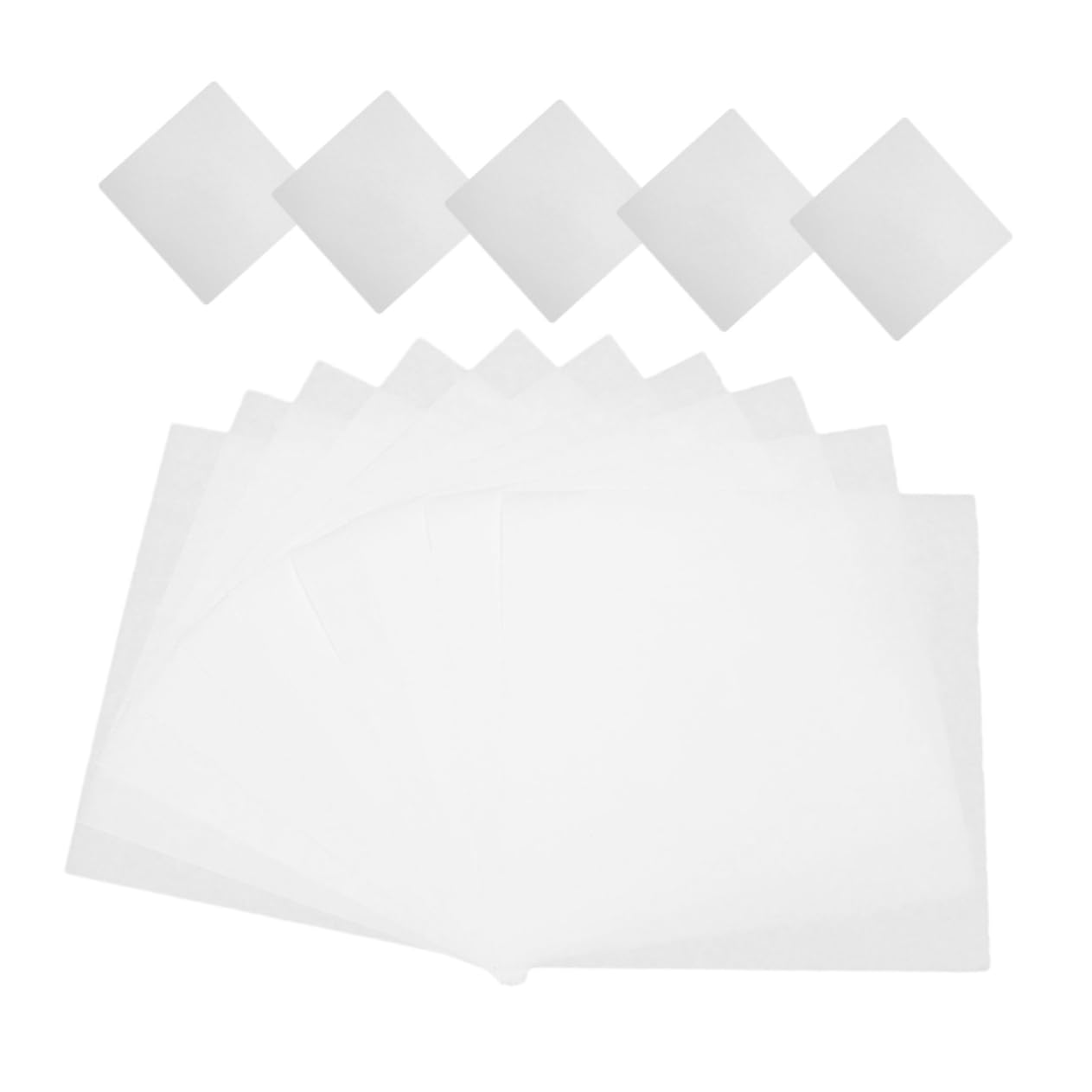 OSOLADY 15 Qualitative Filter Papers Square Sheets Versatile Filtration Fast/Medium/Slow Absorption Easy to Use Laboratory Accessories