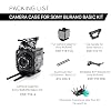 Tilta Camera Cage Compatible with Sony BURANO | Arri Rosettes, 1/4-20 and 3/8-16 Threads | w/Top Handle, Left/Right Side Arm, Battery Plate (Full Camera Cage Plus)