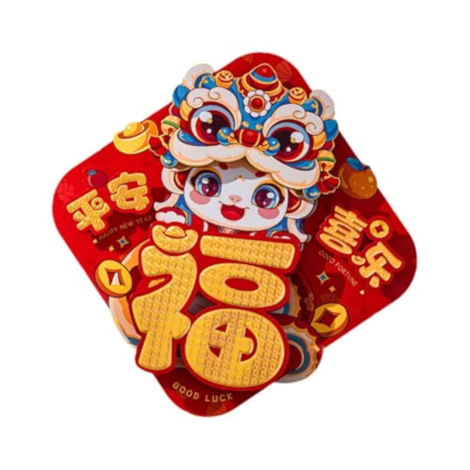 New Year Door Sticker Decoration for Holidays
