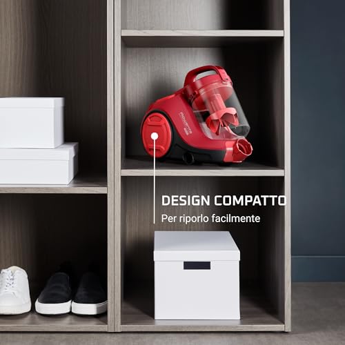ASPIRAPOLVERE SENZA SACCO ROWENTA RO2913, Senza sacco, 750 W - 5