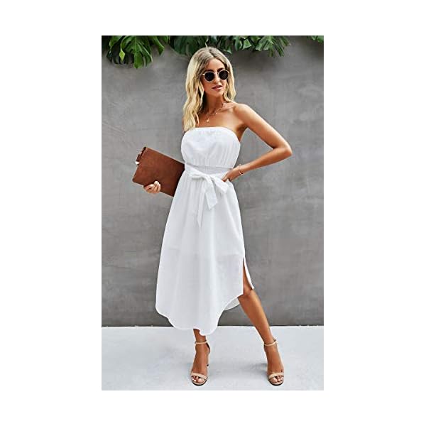 CinShein-Womens-Casual-Off-Shoulder-Wrap-Maxi-Dress-Summer-Strapless-Ruffle-Party-Beach-Long-Maxi-Dresses-with-Belt CinShein Womens Casual Off Shoulder Wrap Maxi Dress Summer Strapless Ruffle Party Beach Long Maxi Dresses with Belt White Medium