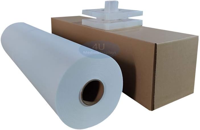 New Cut Away Machine Embroidery Stabilizer Backing 18" x 150' 2 Rolls - White 3.5 oz - Cut into Variable Sizes - for Machine Em5broidery and Hand Sewing, SF.CA USA