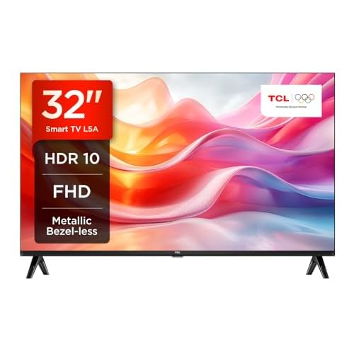 TCL 32L5A, 32 Zoll Fernseher, FHD, HDR smart TV unterstützt bei Android TV (Kindermodus, Dolby Audio, kompatibel mit Google Assistant)