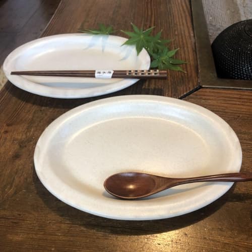 hamosa　新品　陶器　陶芸作家　楕円プレート皿2枚　288 179093707.jpg?cmsp_timestamp=