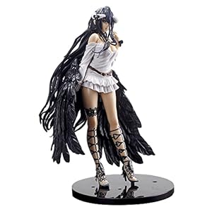 UZSXHJ Overlord Doll Figurines, Figurines Set Décoration Cupcake Topper,Action Figures Modell Personnages Figure pour Enfants Anniversaire Party Decoration 21,56CM