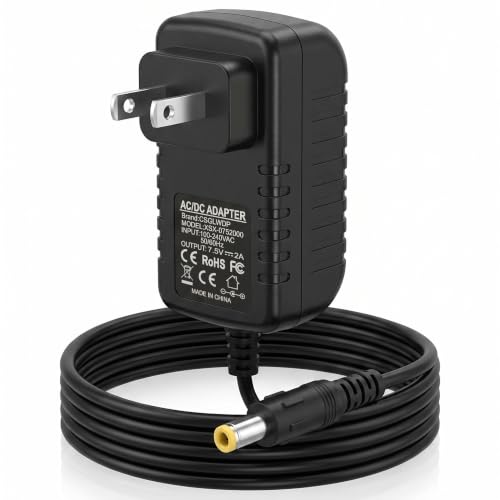 CSGLWDP 7 . 5 V 2 A AC DC Adapter Compatible with for 400 m A 500 m A 800 m A 1000 m A DC Adapter