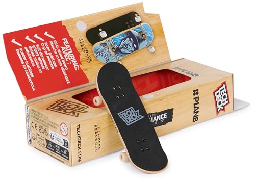 Tech Deck, Performance Series - hochwertige Fingerboards aus Echtholz, mit rutschfestem Schaumstoff-Griptape, Verschiedene Designs, ab 6 Jahren