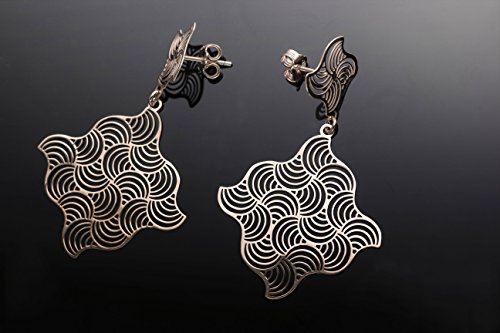 Aka Gioielli - Orecchini Pendenti Donna Argento