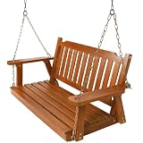 Anraja Wooden 2-Seater Swing