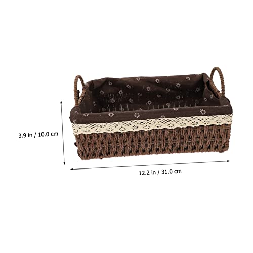 BESTOYARD 2 Pçs Cesta De Armazenamento De Brinquedos Decoração Do Quarto Cama Decoração Para Quarto