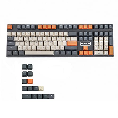 Touches PBT rétroéclairées YMDK pour transformer votre setup gaming ou bureau avec le style carbone