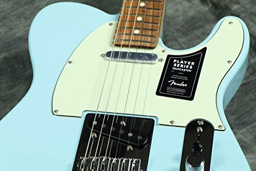 Fender Limited Edition Player Telecaster PF Daphne Blue – Guitare Électrique - Les Beatles, Paul McCartney, John Lennon, RIngo Starr, George Harrison Fender Limited Edition Player Telecaster PF Daphne Blue - Guitare Électrique – Image 6