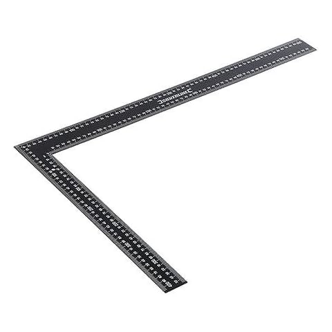 STEEL FRAMING SQUARE 600 x 400 MM METRIC IMPERIAL CARPENTRY MEASURING TOOL P326 Cover