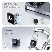 OTTOCAST Mini Pot 2026 Typ-C, 2-in-1 CarPlay & Android Auto Wireless Adapter für iOS 10+/Android 11+, Plug & Play, OTA-Upgrade, Konvertiert Kabelgebunden zu Kabellos um, Silber – Ansicht 3