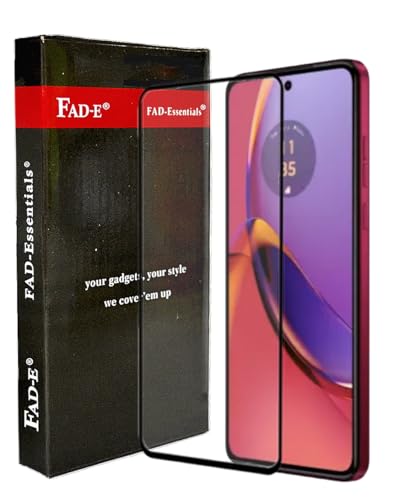 Image of FAD-E Tempered Glass Screen Protector Guard for Motorola Moto G84 5G (Transparent)