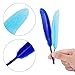 Coceca 240pcs Colorful Goose Feathers 4-6 Inches Natural Feathers for DIY Crafts