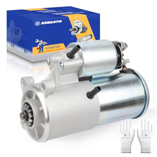 Image of Ezexpreze 6646N Ford New Starter Replacement for 00-05 Excursion, 99-13 Expedition F-150 F-250 F-350 F-450 F-550 Super-Duty Lincoln Navigator, 05-10 Mustang, 99-13 V8 V10 4.6 5.0 5.4 6.2 6.8L