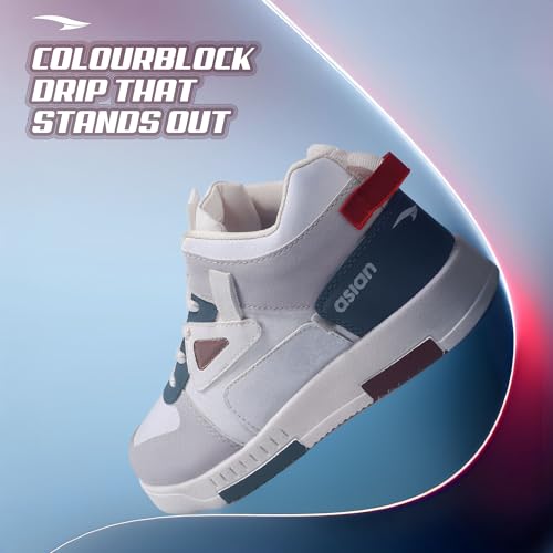 Image of ASIAN Men's TARZAN-11 Casual Sneaker Shoes with Synthetic Upper Lightweight Comfortable Mid Top Sneaker Shoes for Men's & Boy's