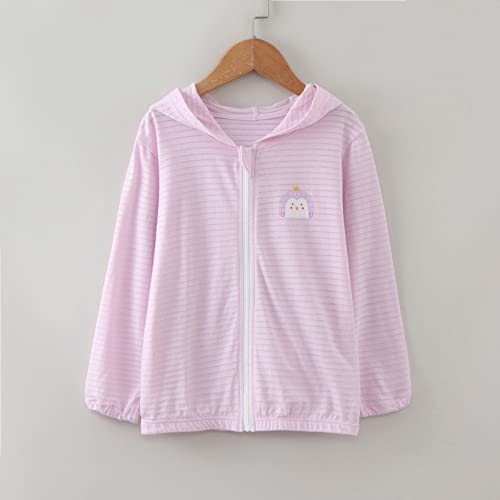 Sunscreen Zipper Hoodie Jacket for Toddler Girls Boys Summer Outdoor Rash Guard Lightweight Breathable Outfits4