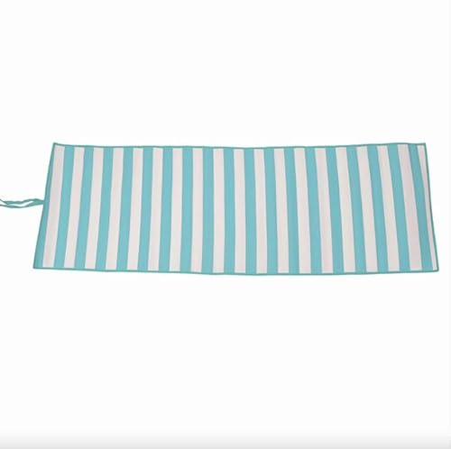 ECO LIFESTYLE Roll Up Beach Mat - 180 x 60cm - Blue