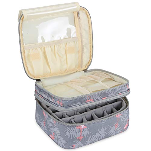 Luxja Nagellack Aufbewahrung Tasche, Nagellack Box, Aufbewahrung für Nagellack-Hält 30 Flaschen (15ml - 0,5 fl.oz… – Bild 8