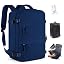 B22|sapphire Blue (Vacuum Backpack With Pump)