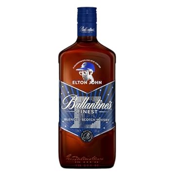 Whisky Escocês Blended Finest Elton John Ballantine's Garrafa 750ml