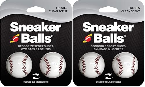 Sneaker Balls Odor-Fighting Shoe Fresheners 4 Pack