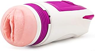 Smart Heating Electric Blow-Job Men Deep Throat Sucking Oral Cup Vibrating Masturbator Cup