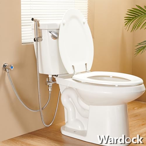 Handheld Bidet Sprayer for Toilet, Stainless Steel Bidet Sprayer Set for Bathroom, Handheld Bidet Attachment Muslim Shower Toilet Bidet Cloth Diaper Sprayer Set by Wardock - Image 7