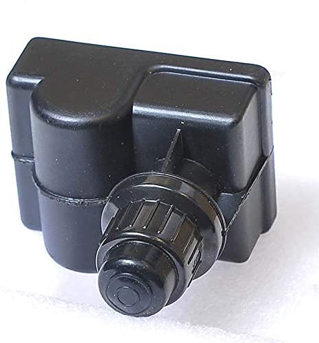 Smad Druckknopf Zünder, Funken Generator, 3 Brenner, AA Batterie, Ersatzzünder für Barbecue, Gasgrill, Schwarz Cover