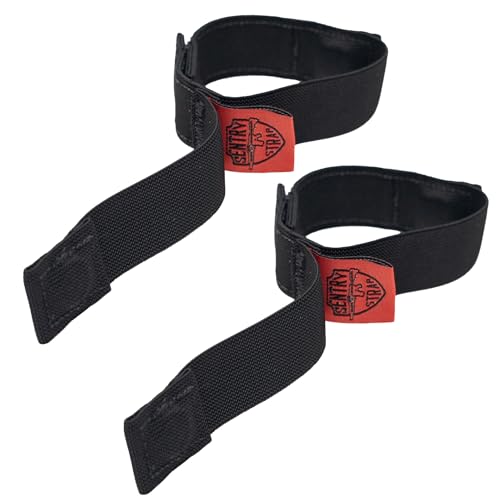 Two Pack NeoMag Sentry Strap - Rifle Sling Retainer Band | Rapid Deployment Staging Device | Minimalist Modular Adjustable Strap | Accessories System for Gun, Shotgun, Hunting Black