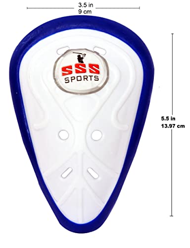 Image of SSS Octopus Abdominal Guard with Extra Soft Rubber Pad (Size & Colour Choice) (Youth, White)