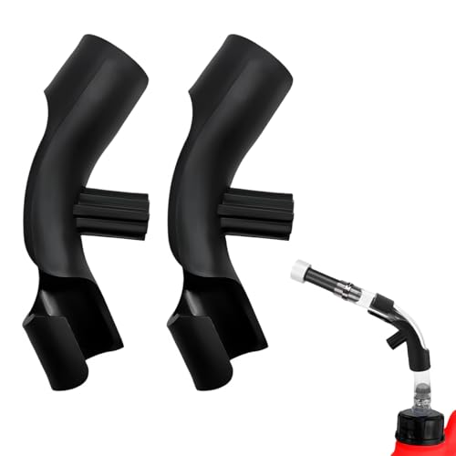 BWBWND 2 PCS Hose Bender for Racing Fuel Tanks, Durable Plastic Hose Bender with X-Shaped Jug Opener Closer, 1" Inside Diameter Hoses Benders for Gas Jugs Fuel Cans Utility Containers