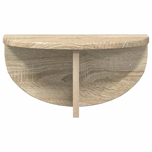 Support flottant chêne 38 cm pour optimiser vos murs vides avec style - 6