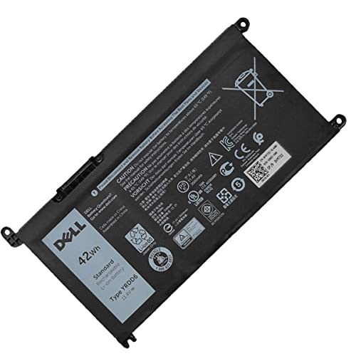 DELL YRDD6 1VX1H Laptop Battery for Dell Inspiron 7586 5482 5485 5491 3310 2-in-1 3493 3582 3593 3793 5493 5593 5480 5590 5591 5594 5598 15 3583 3584 Vostro 3491 5481 5581 5490 5590 VM732 3Cell 42Wh