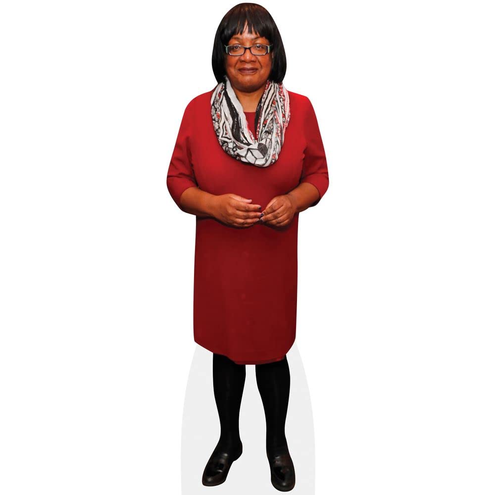Diane Abbott (Red Dress) Mini Size Cutout