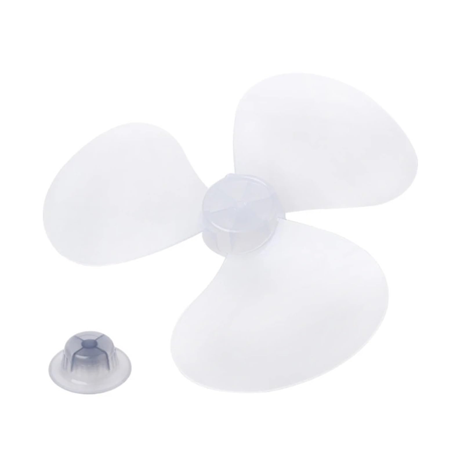 FOELANNE Plastic Fan Blade, 3 Leaves Plastic Fan Blade Replacement For 11/12/16 Inch Pedestal Stand Table Fans(Type B)