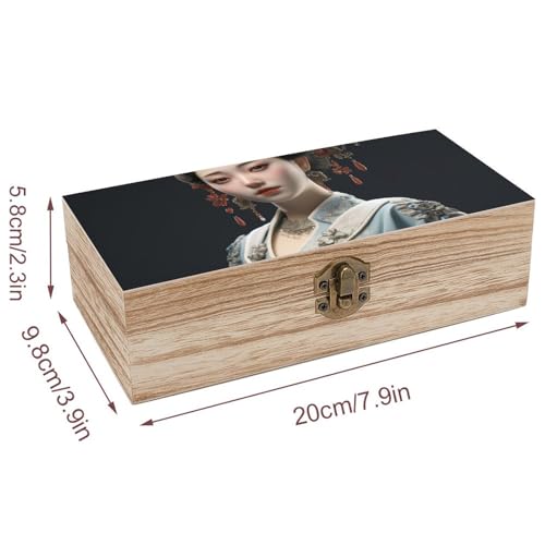 Boîte de rangement en bois pour protéger vos petits objets de la poussière - 3
