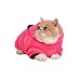 Bao Core Cats Puppy Soft Spring/Fall/Winter Cold Proof Warmer Coral Velvet 2 Sleeves Coat Sweater Clothes Hoodies Jumpsuit with Pocket(Rose,M)