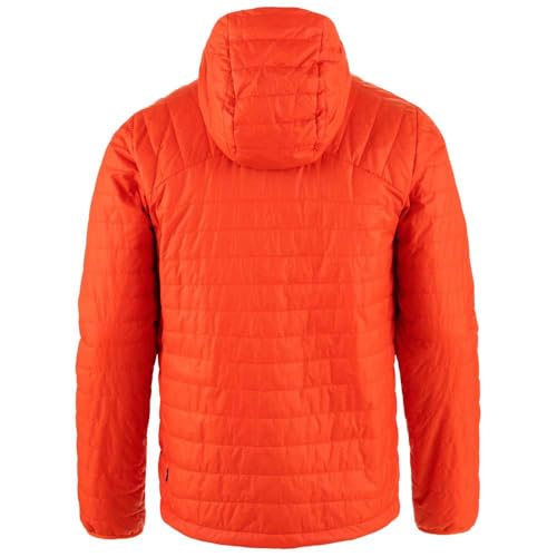 Fjällräven Herren Expedition X-Lätt Hoodie Jacke, Flame Orange, L