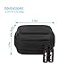 JSVER Hard Case for gopro Carrying Case for GoPro Hero 8/7/(2018) 6/5/4/3，DJI Osmo Action, Hard Shell Protective Case Travel Storage Bag for DJI Osmo Action, AKASO, Campark, YI Action Camera (Black)