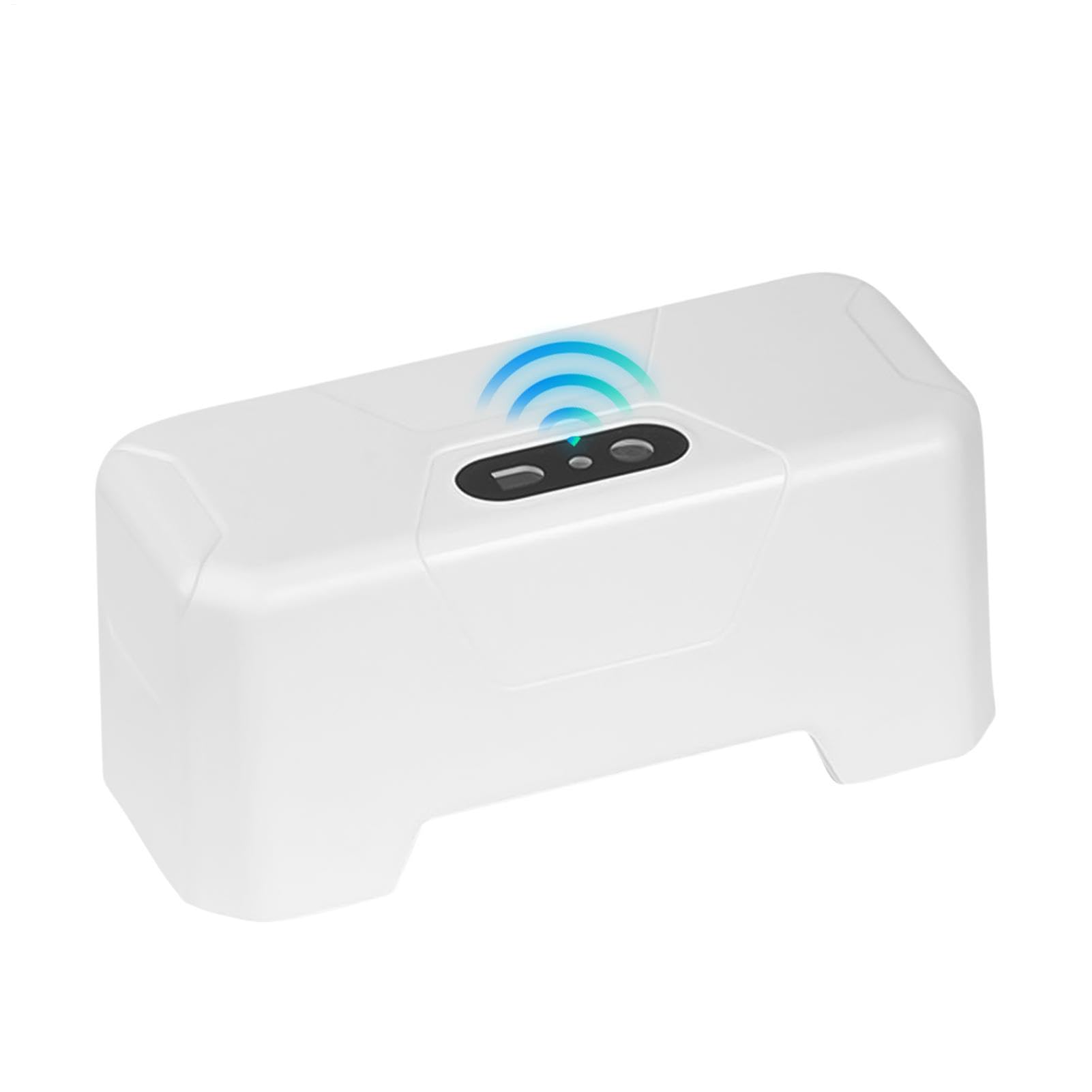 Kit de chasse d'eau automatique sans contact infrarouge avec détecteur de mouvement intelligent avec batterie de 1800 mAh, fixation automatique externe pour salles de bains modernes | Mise à niveau de