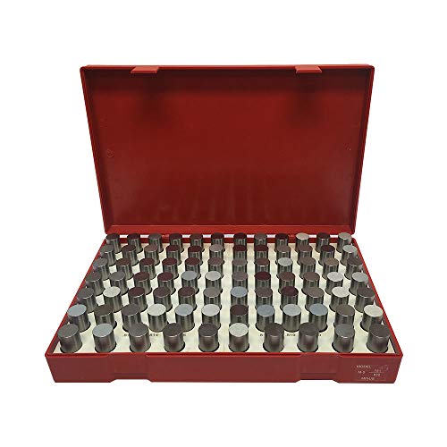 MH GLOBAL 82 Pc Minus M5 Pin Gage Set Gauage Metal Puncher Punch .751 - .832''