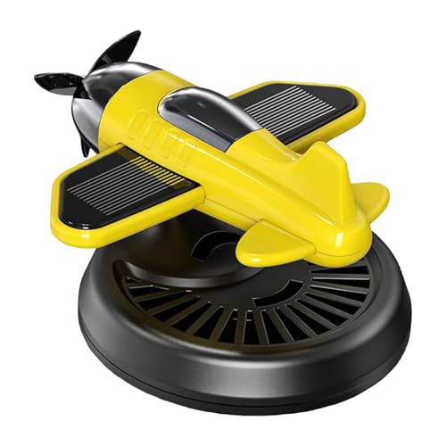 Difusor de fragancia para coche, diseño de avión, eliminador de olores solar para salpicadero, ambientador de larga duración para camioneta, coche, camión, sedán