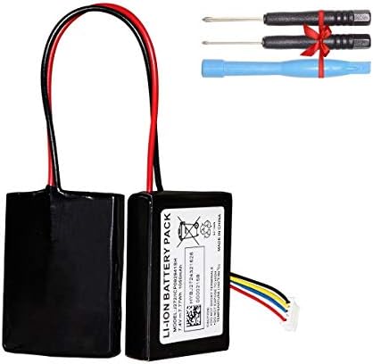 Hixon Replacement Battery for Beats Pill 2.0,Specially Designed 7.4V 1050mAh Li-ion Battery, Built-in Intelligent IC, Fits J272/ICP092941SH Bluetooth Wireless Speakers(Include a USB Charging Cable)